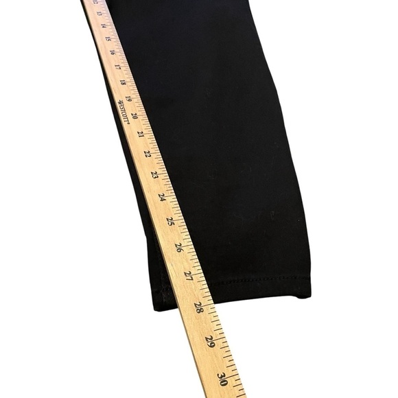 Curve Appeal Black High Rise Jeans-Size 24W-Straight Leg-Comfort Waist - Picture 6 of 9